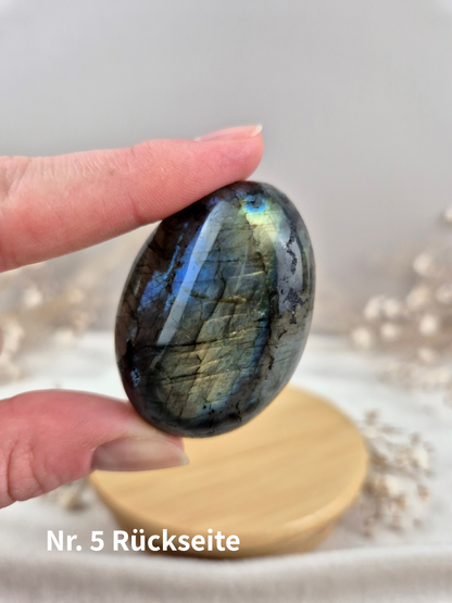 Verschiedene Labradorit Trommelsteine (mittel)