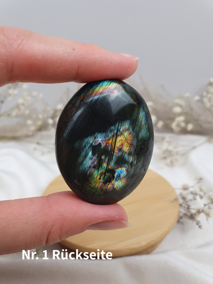 Verschiedene Labradorit Trommelsteine (mittel)