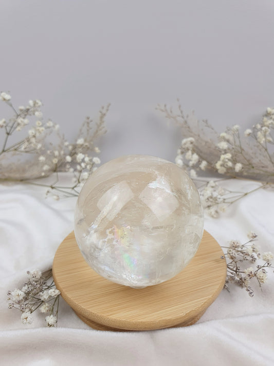 Optische Calcit Kugel (1) (B-Ware)