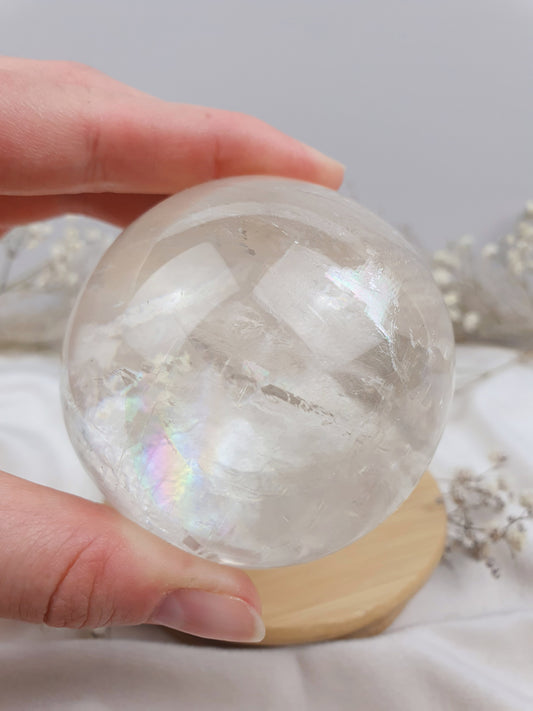 Optische Calcit Kugel (1) (B-Ware)
