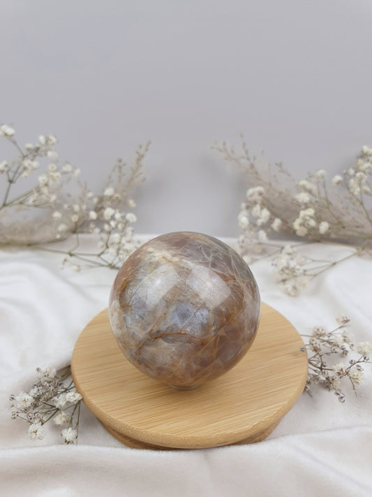 Mondstein Kugel mit Sonnenstein (2)
