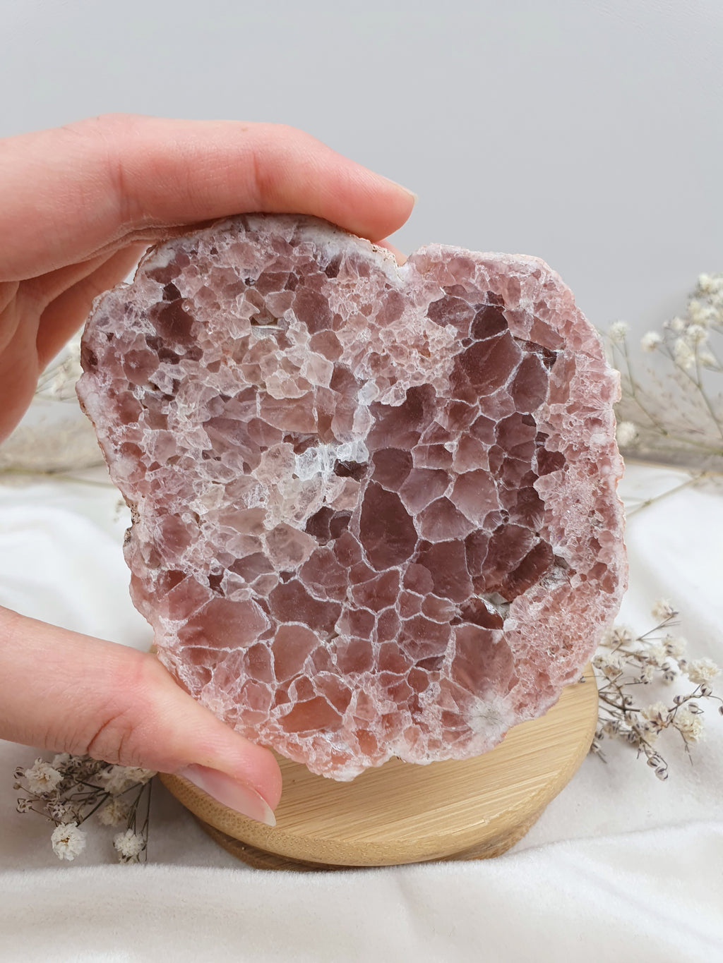Pink Amethyst Anschliff