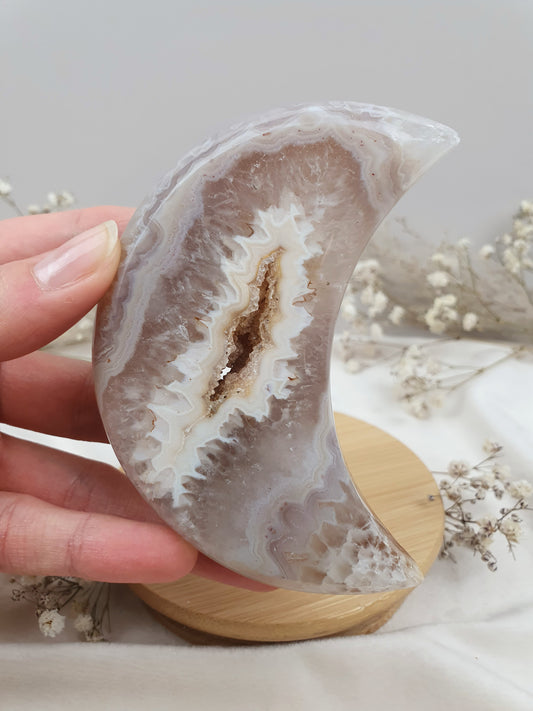 Druzy Achat Mond (1)