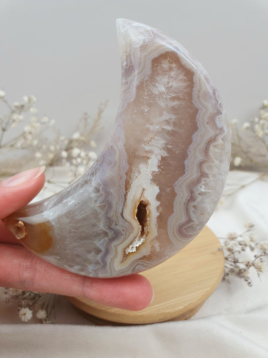 Druzy Achat Mond (1)