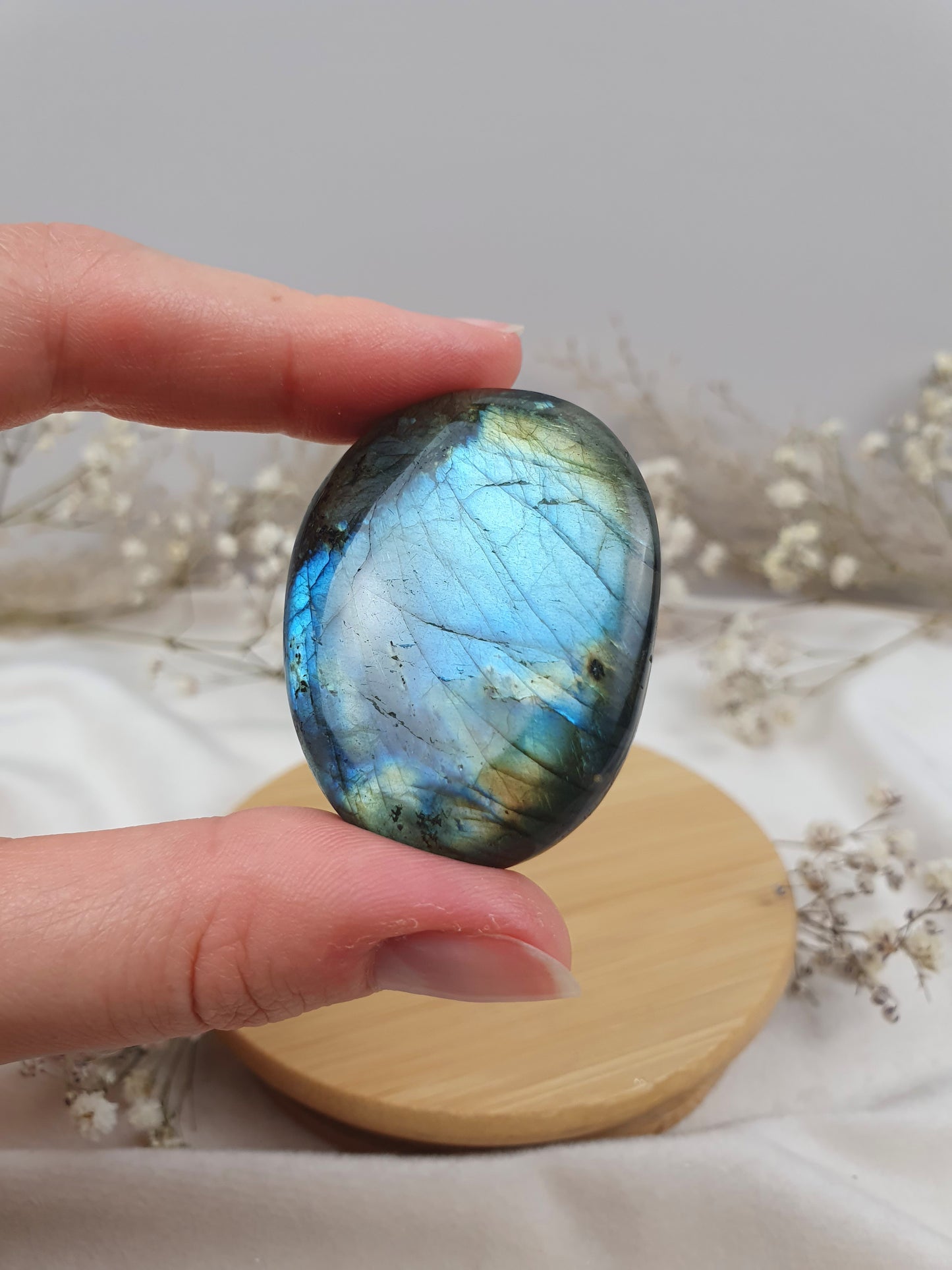 Verschiedene Labradorit Trommelsteine (mittel)