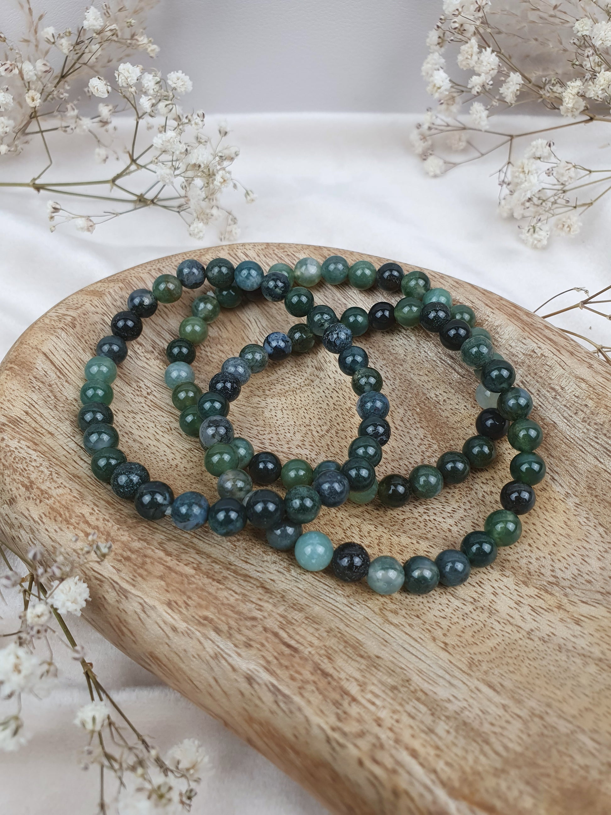 Moosachat Armband