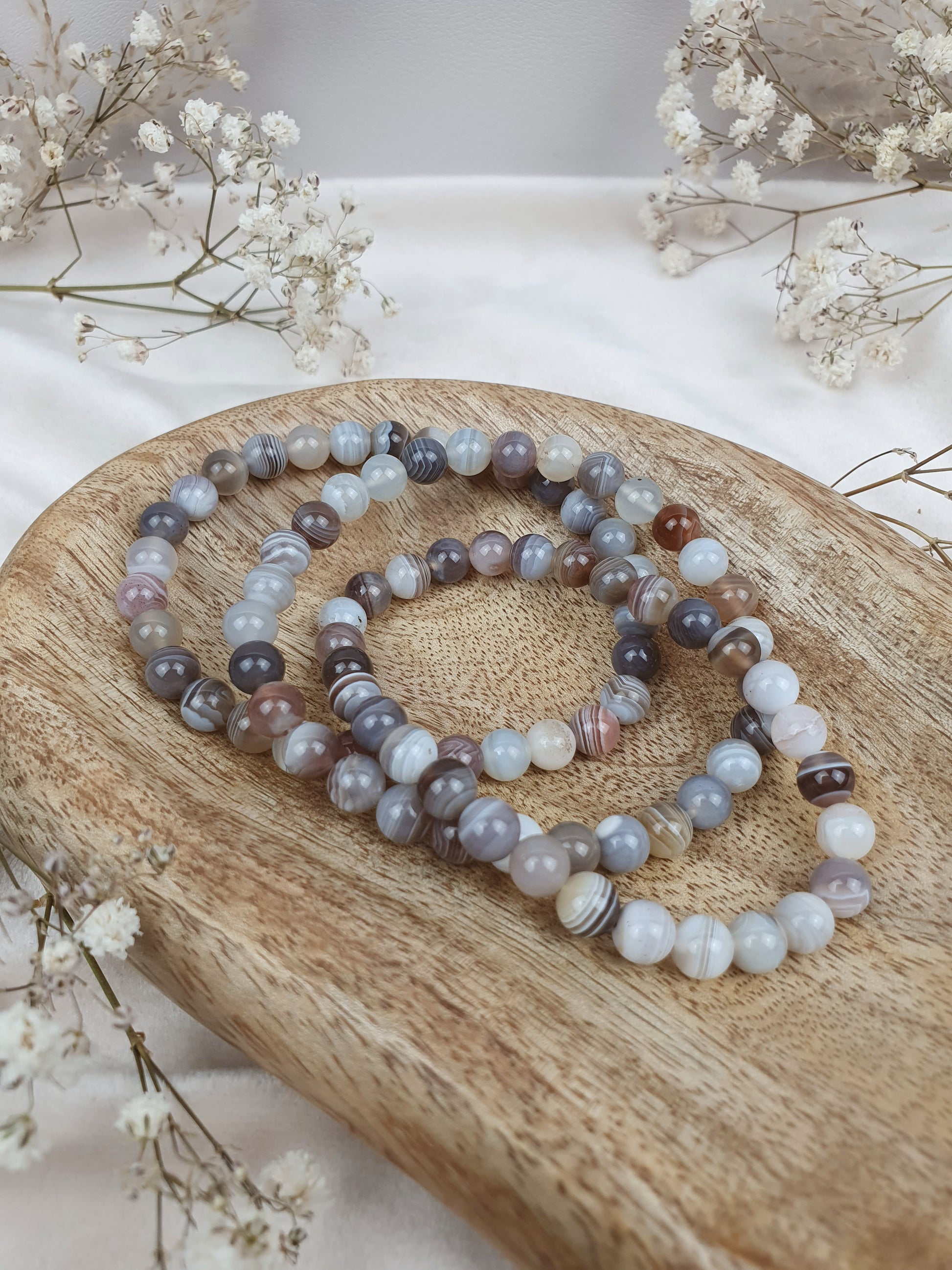 Botswana Achat Armband