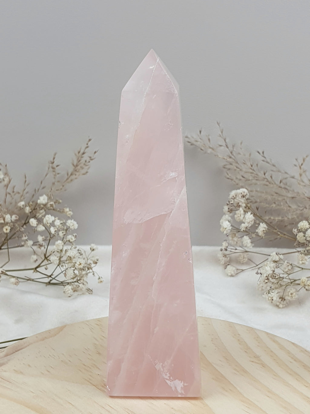 Rosenquarz Obelisk