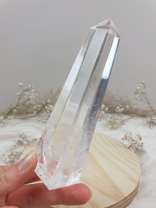 Bergkristall Obelisk