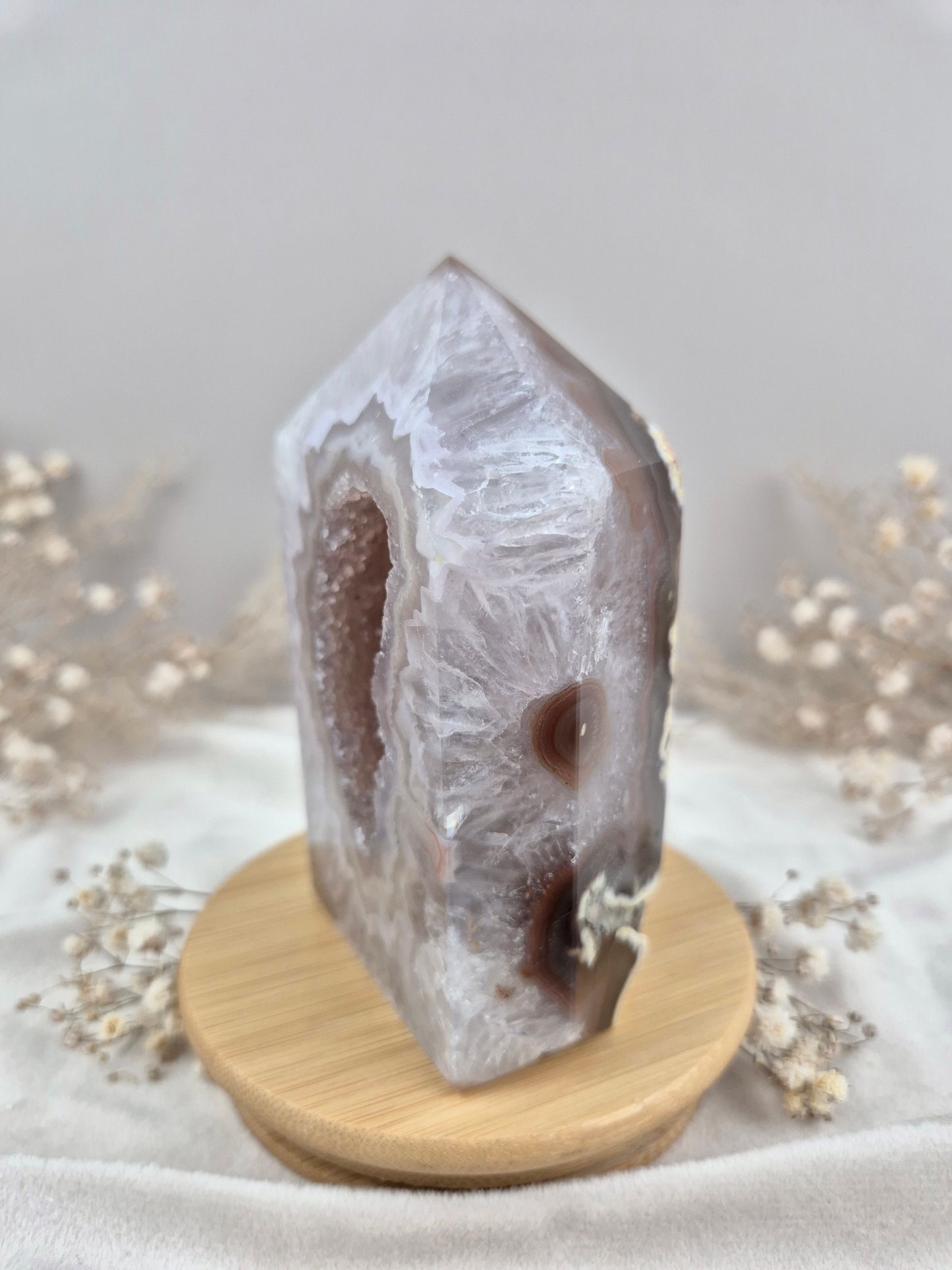 Achat Turm mit Druse (1)