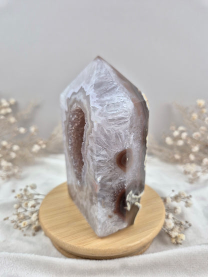 Achat Turm mit Druse (1)