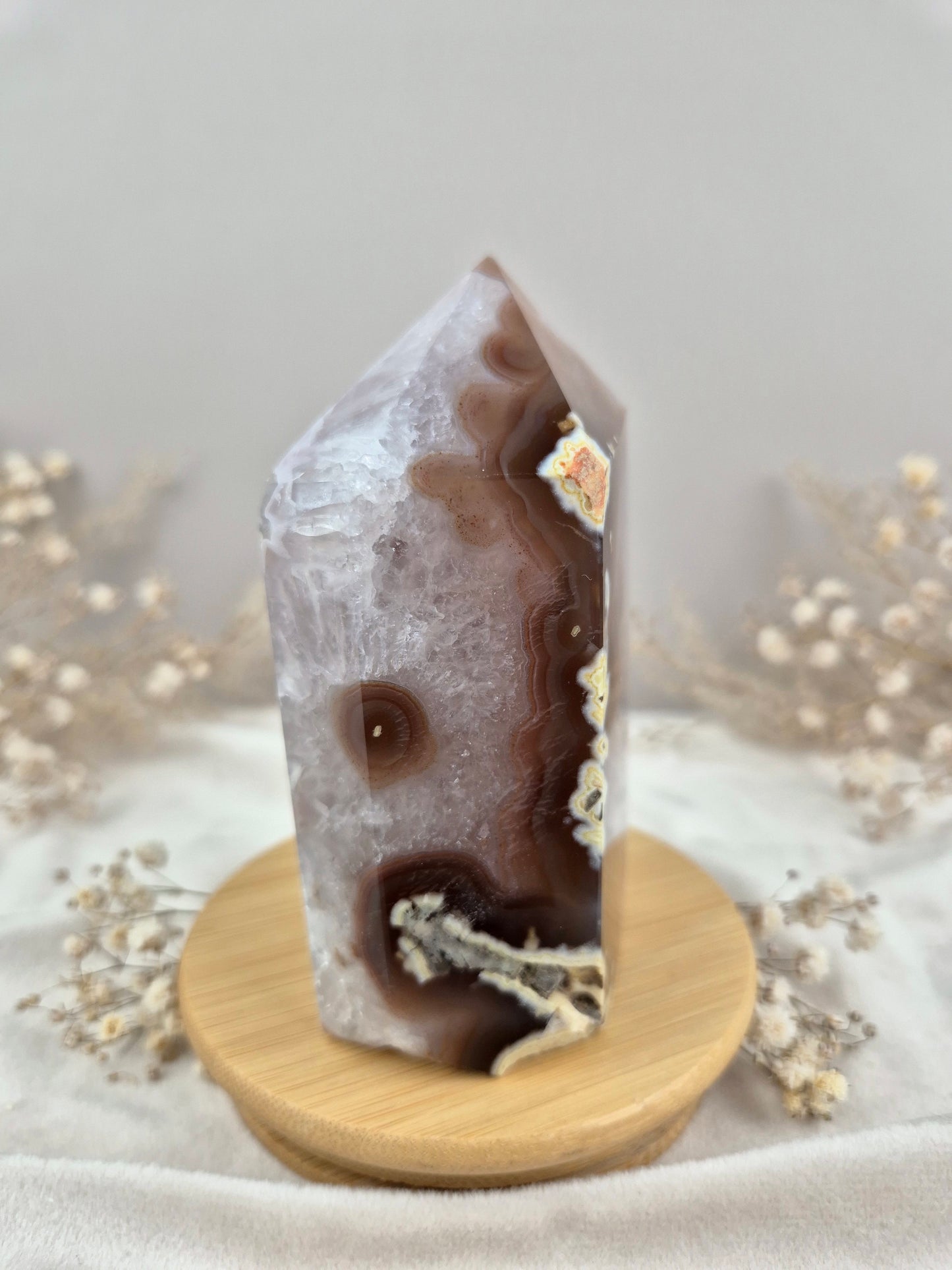 Achat Turm mit Druse (1)