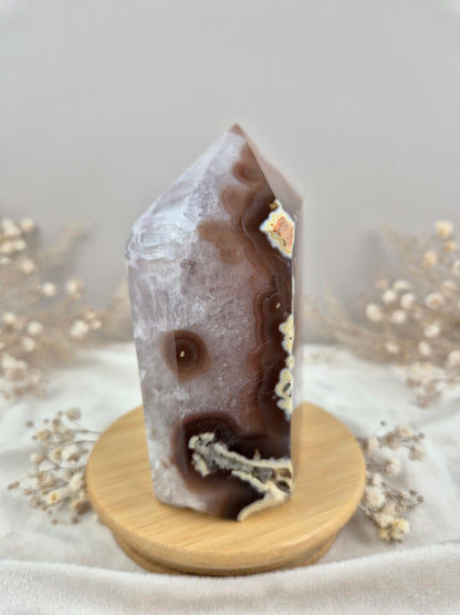 Achat Turm mit Druse (1)