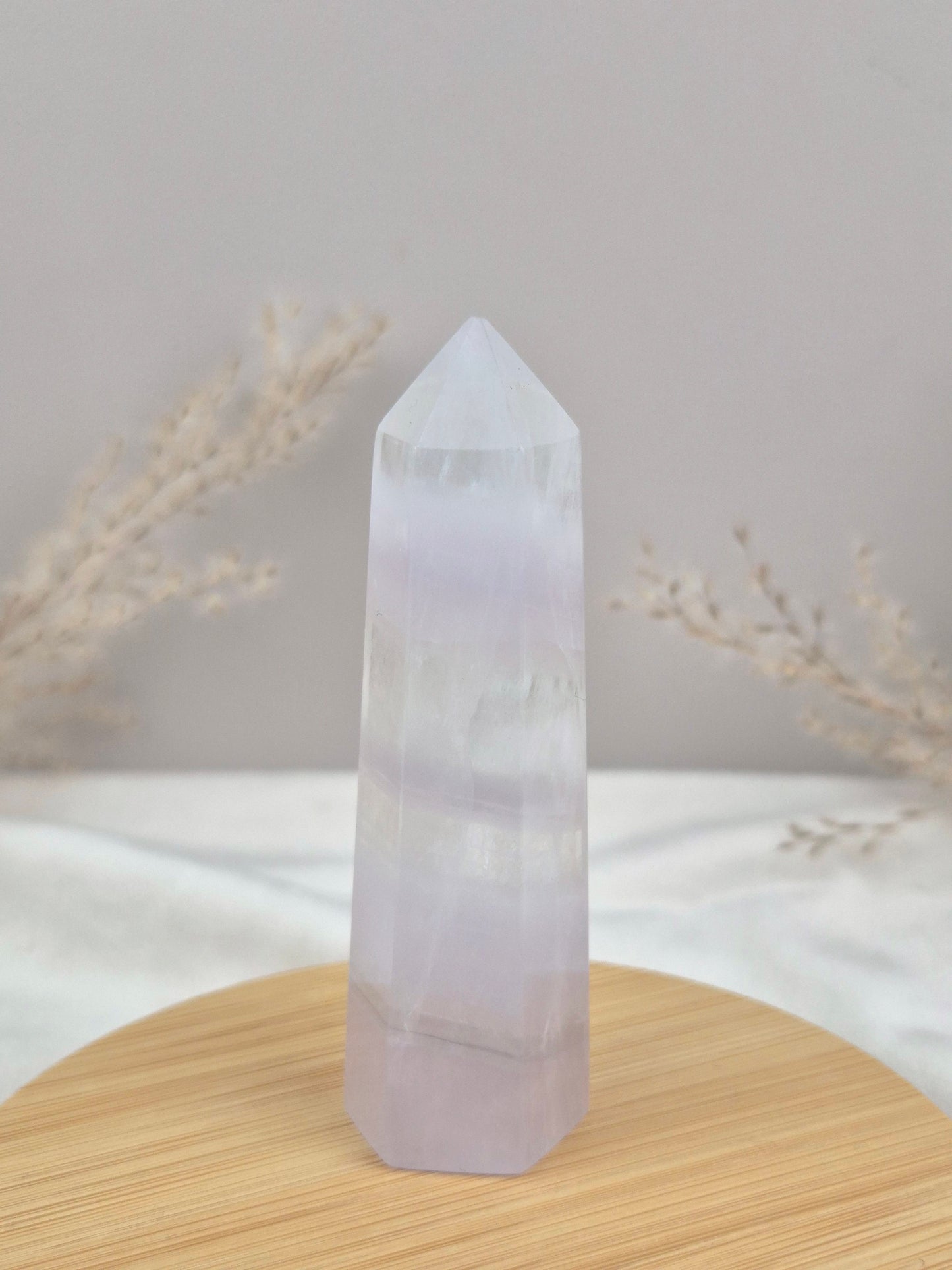 Lavendel Fluorit Turm (1)