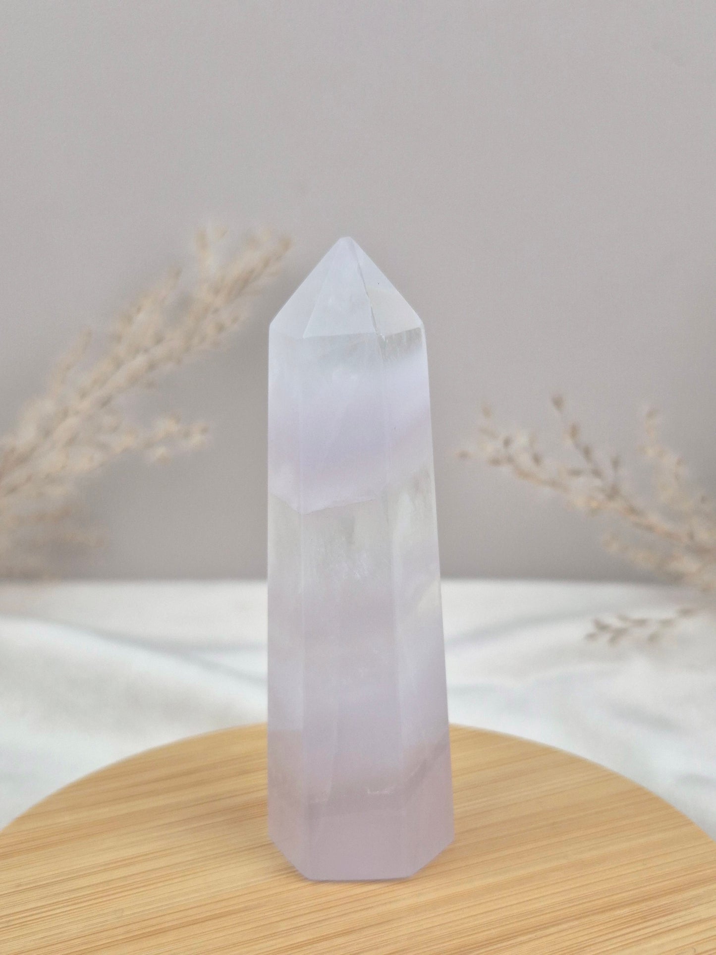 Lavendel Fluorit Turm (1)