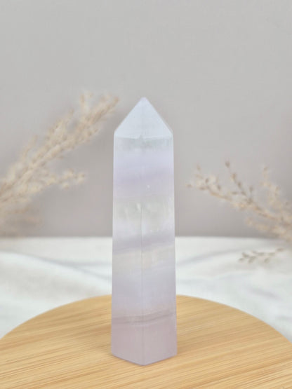 Lavendel Fluorit Turm (1)