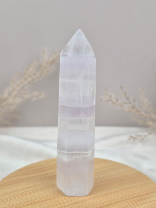 Lavendel Fluorit Turm (2)
