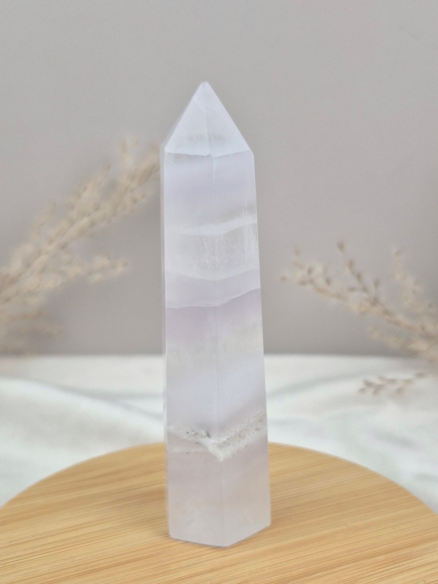Lavendel Fluorit Turm (2)