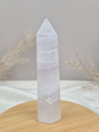 Lavendel Fluorit Turm (2)