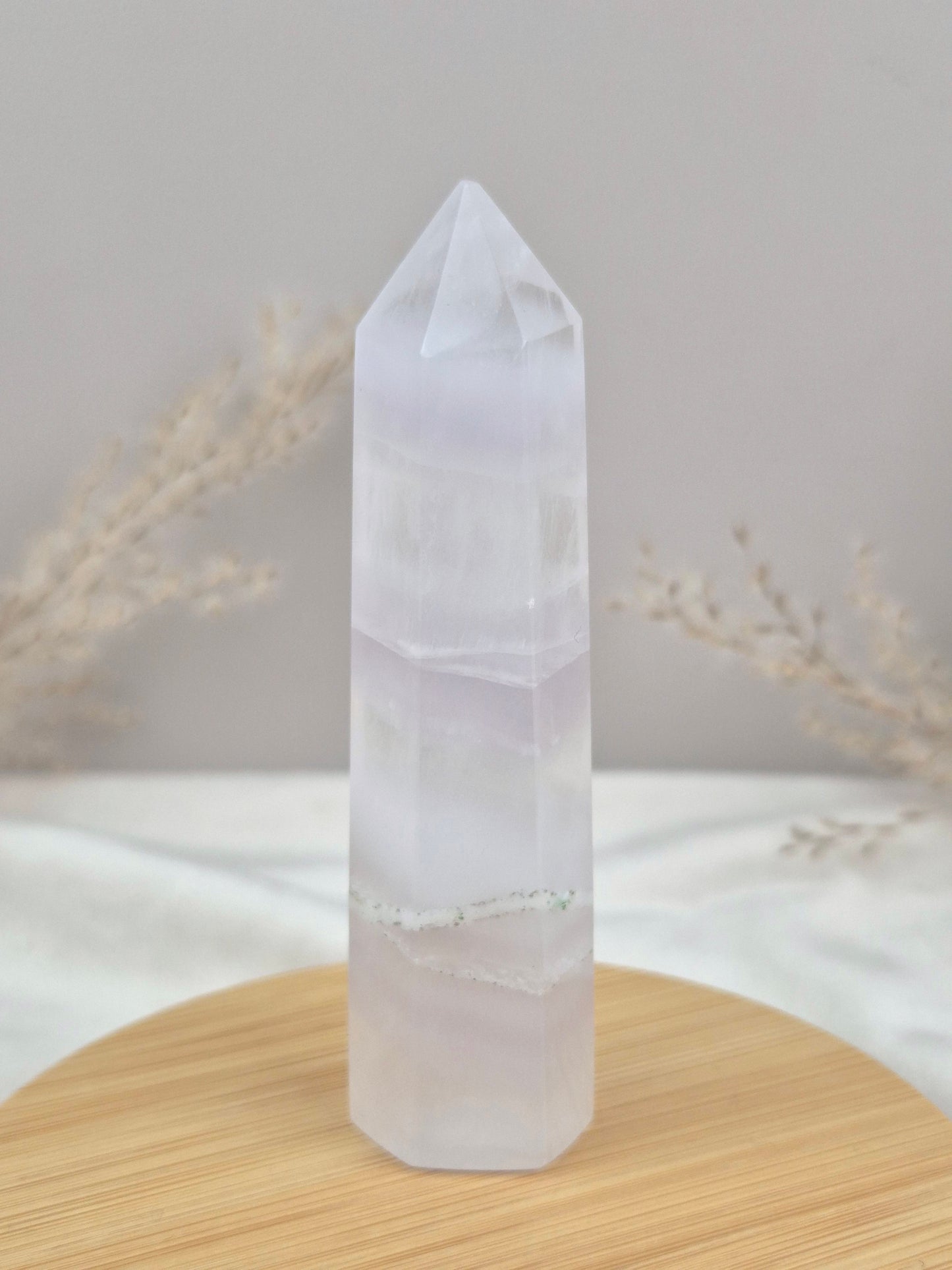 Lavendel Fluorit Turm (2)