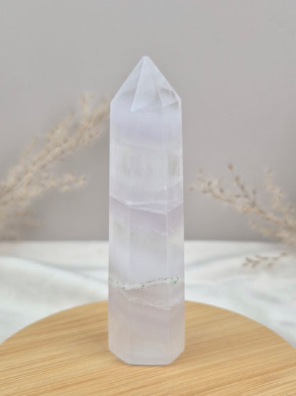 Lavendel Fluorit Turm (2)