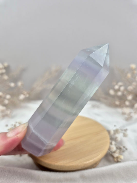 Lavendel Fluorit Turm (3)