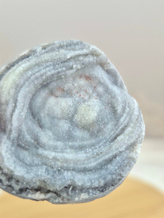 Chalcedon Rose - polierter Rand (3)