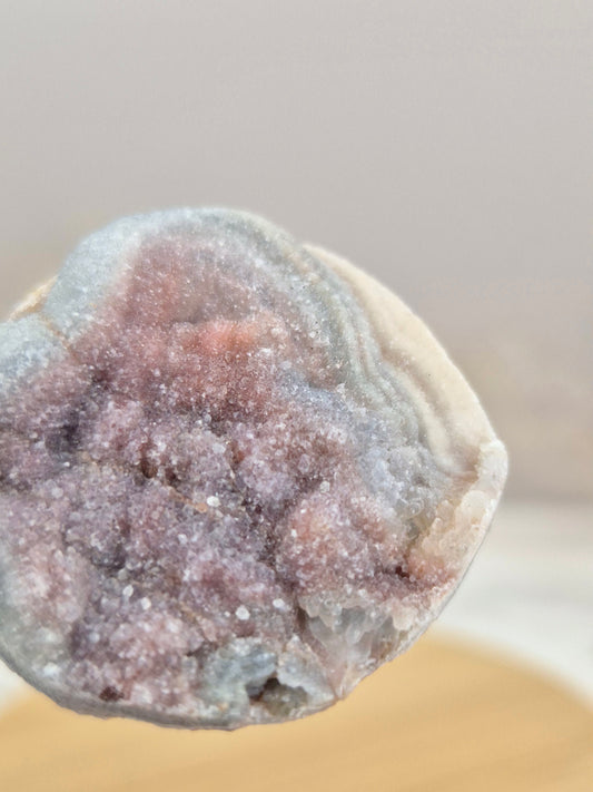 Chalcedon Rose - polierter Rand (5)