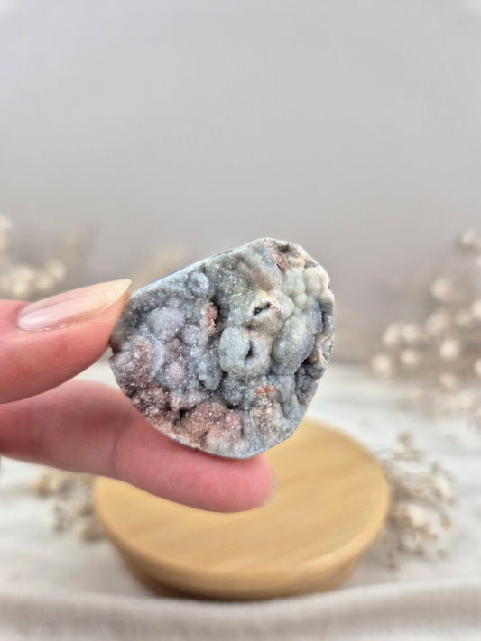 Chalcedon Rose - polierter Rand (6)