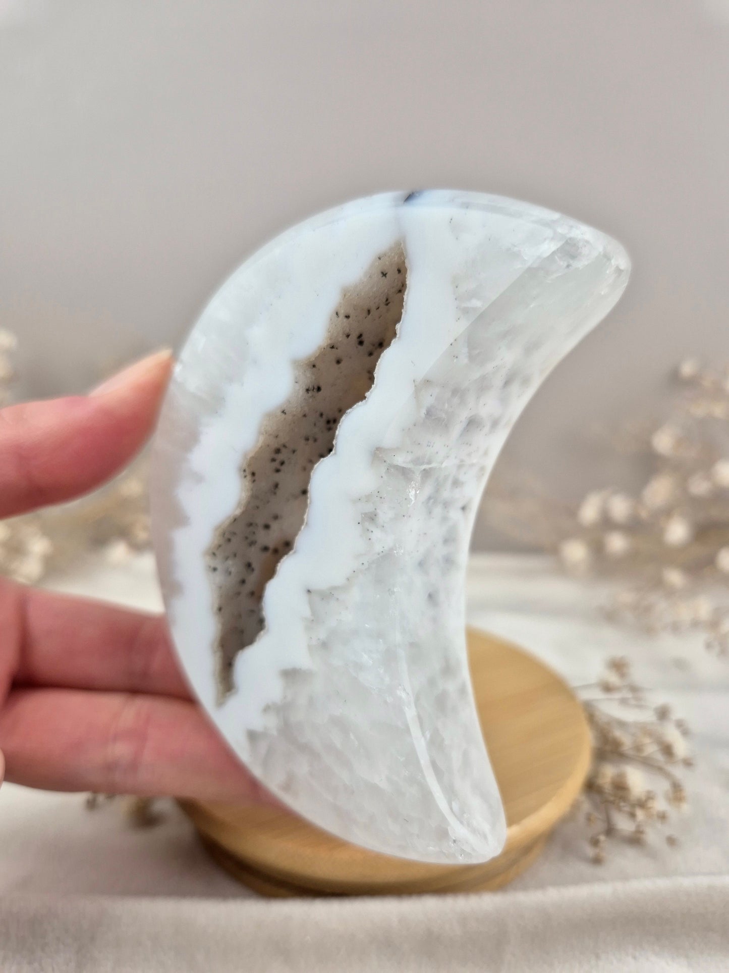 Druzy Achat Mond (6)