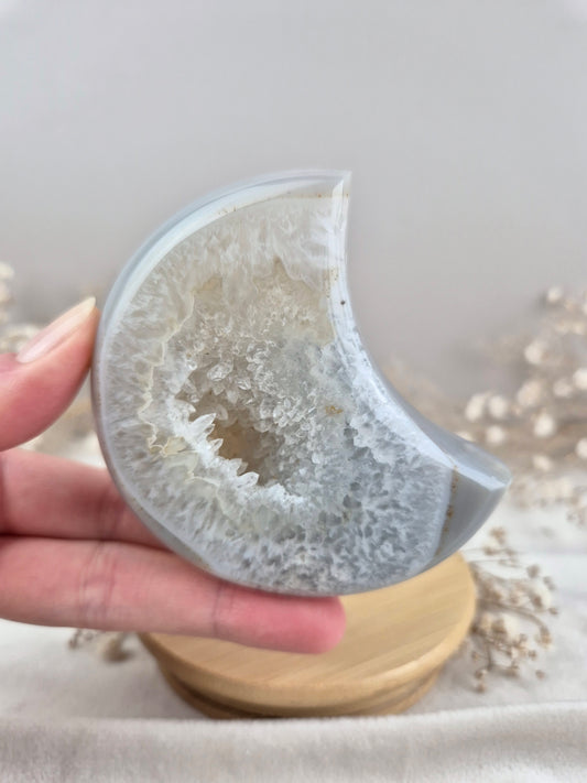 Druzy Achat Mond (2)