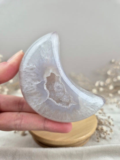 Druzy Achat Mond (3)