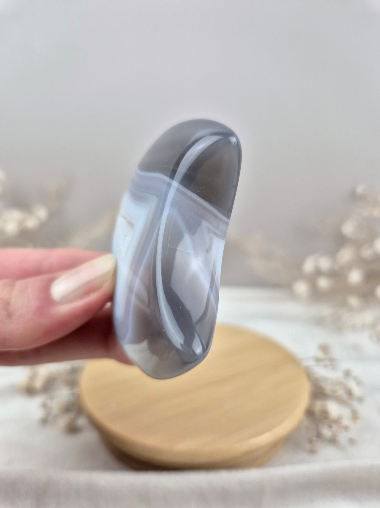 Druzy Achat Mond (5)