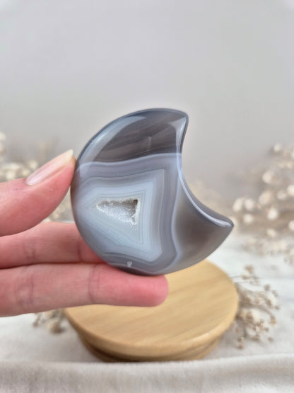 Druzy Achat Mond (5)