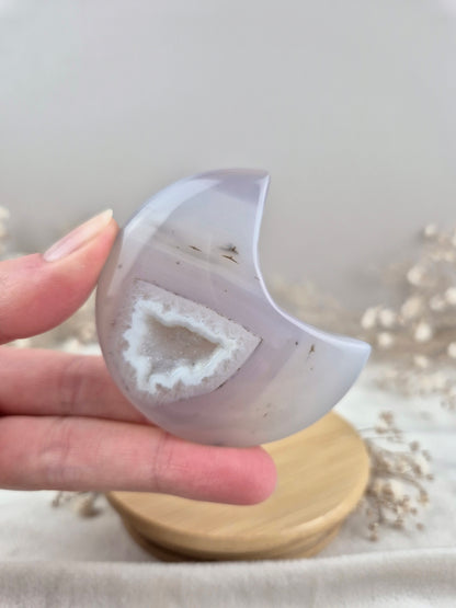 Druzy Achat Mond (4)