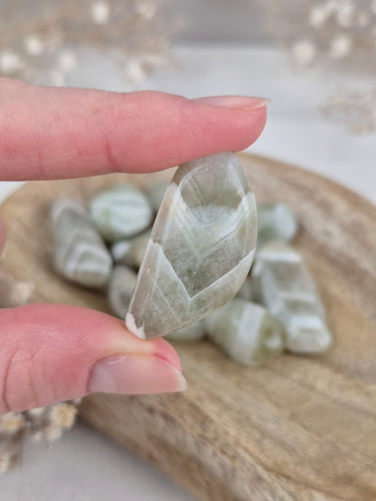 Prasiolith Trommelsteine