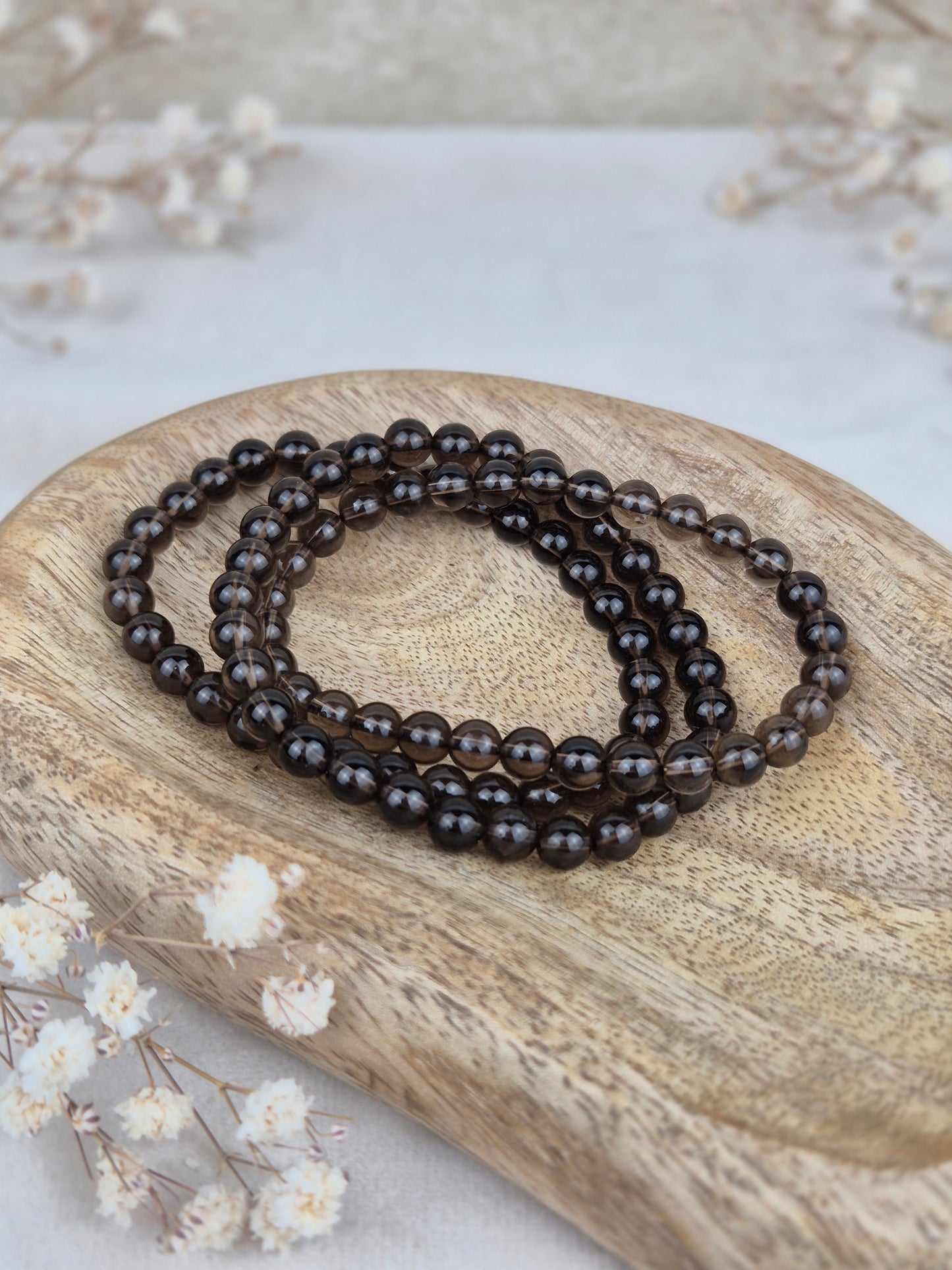 Rauchquarz Armband