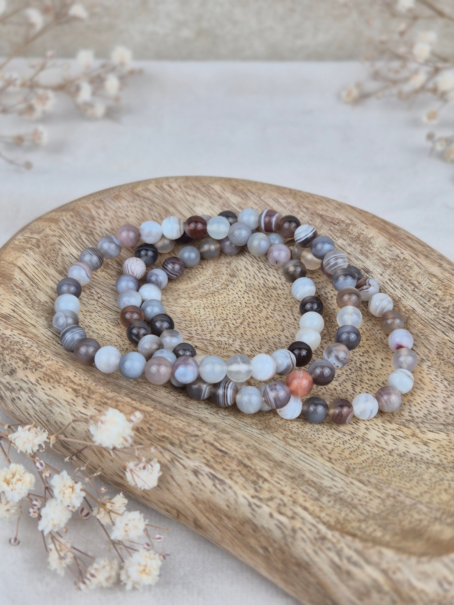 Botswana Achat Armband