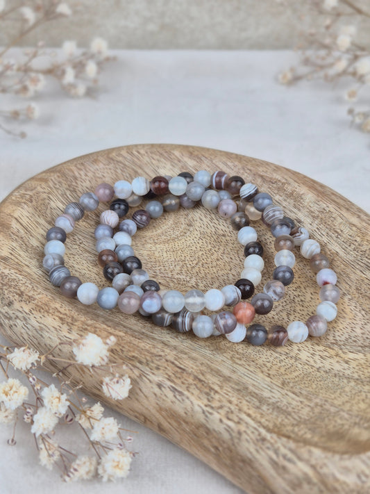 Botswana Achat Armband