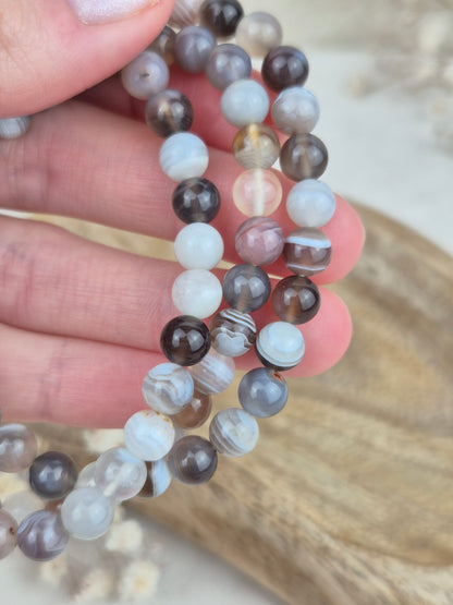 Botswana Achat Armband