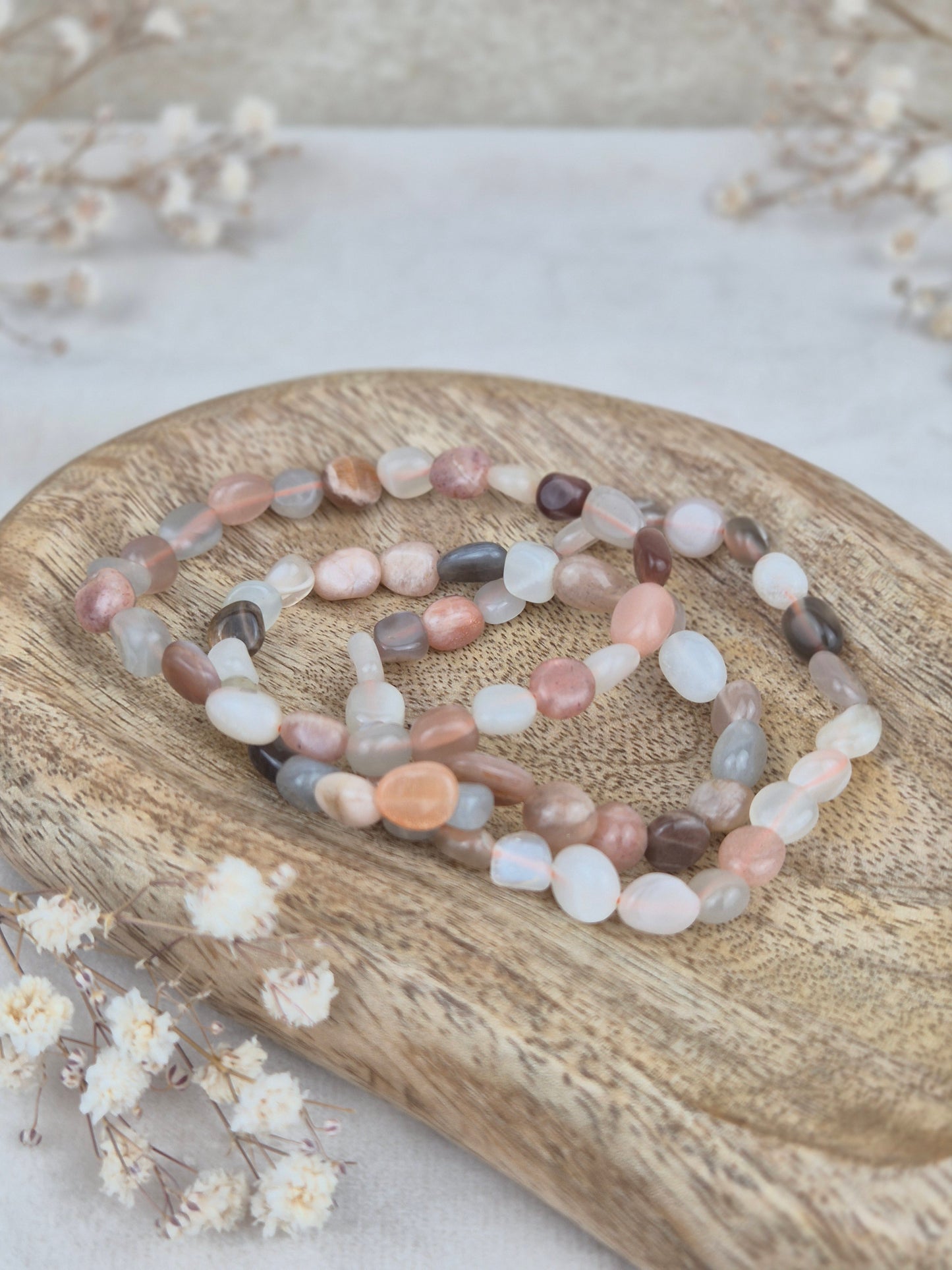 Mondstein Armband Nuggets