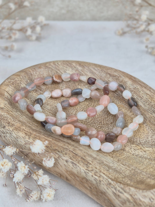 Mondstein Armband Nuggets