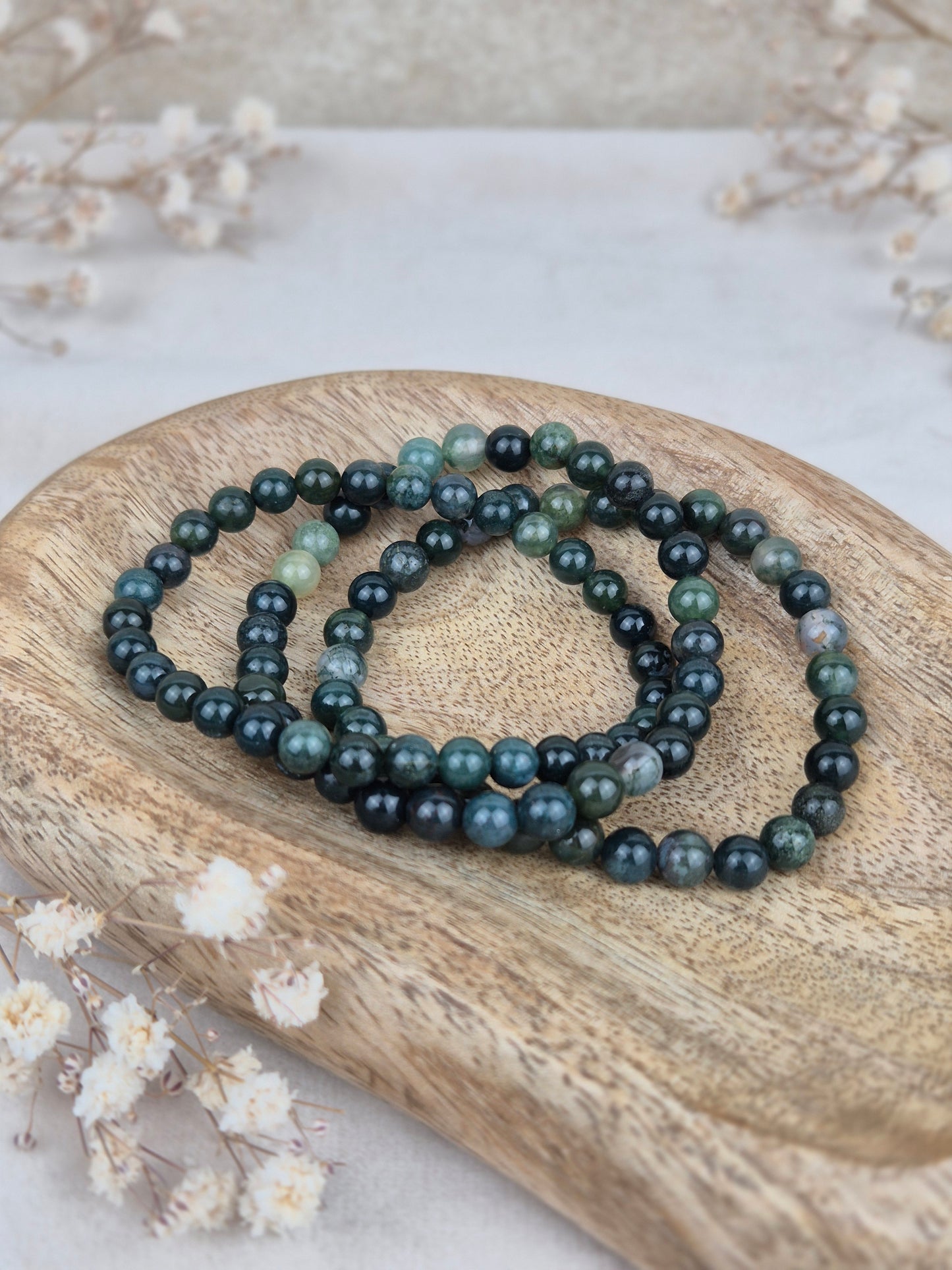 Moosachat Armband