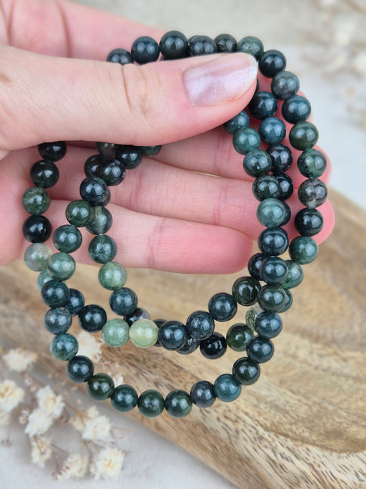 Moosachat Armband