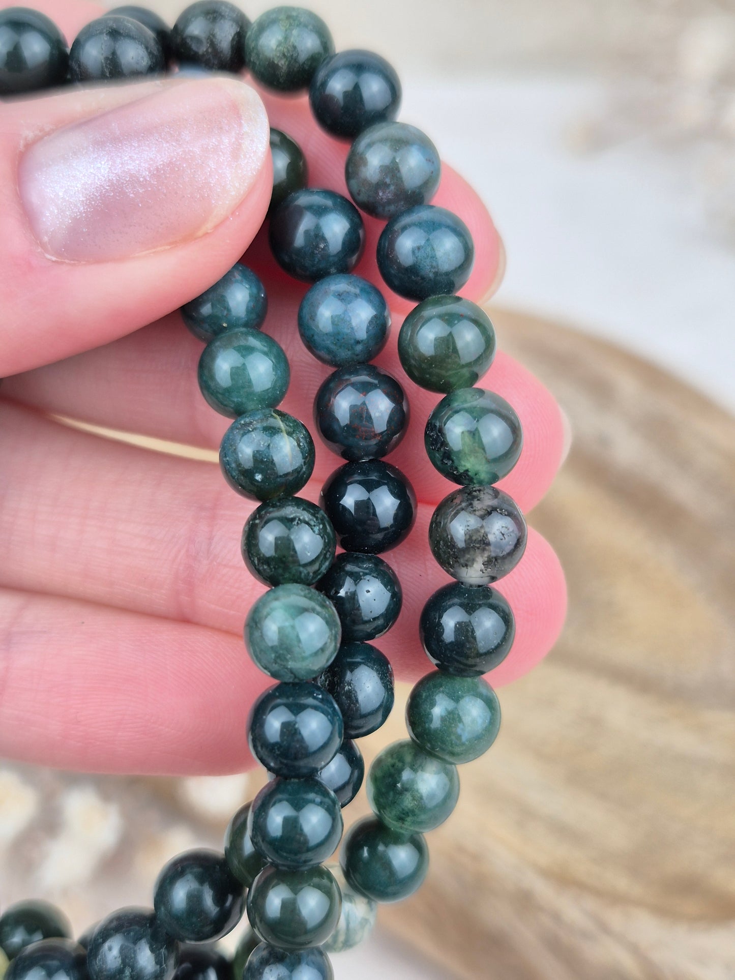 Moosachat Armband