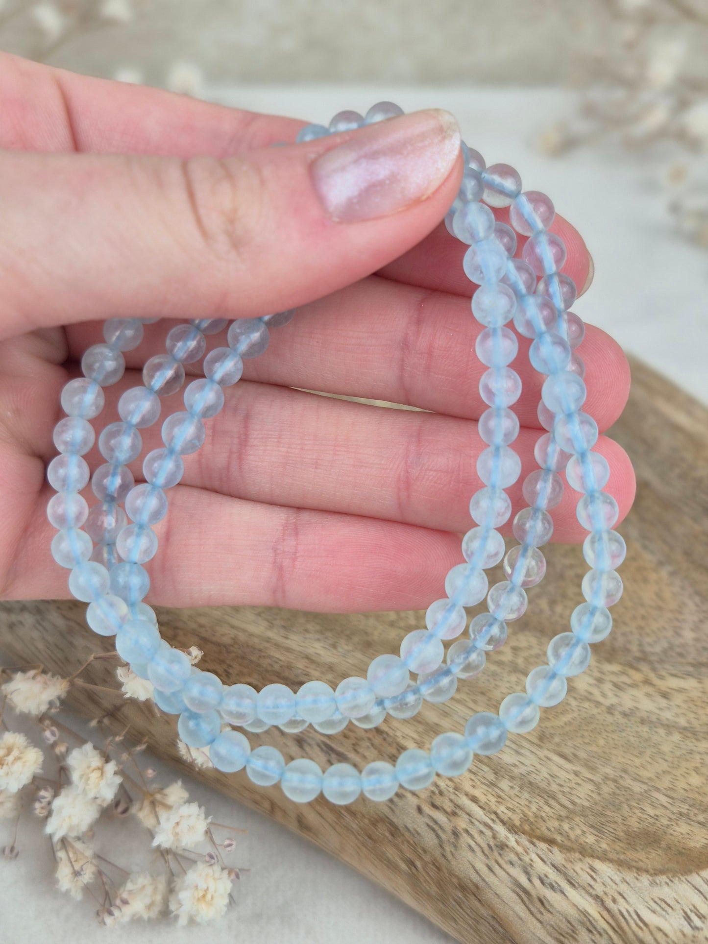 Aquamarin Armband