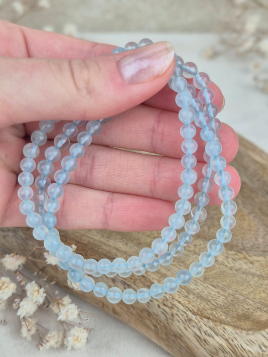 Aquamarin Armband