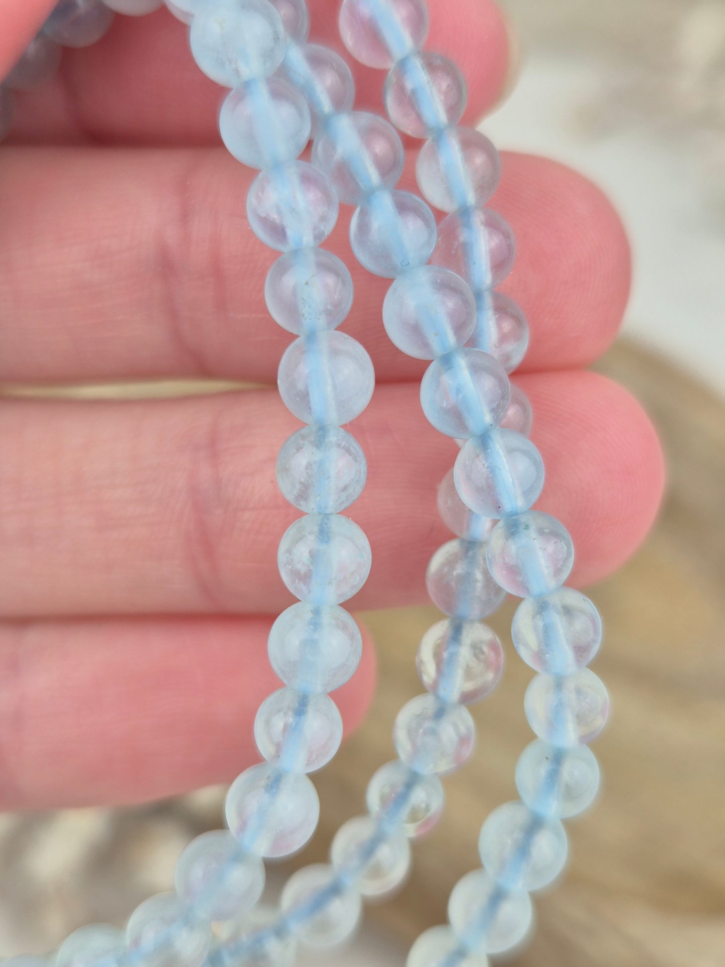 Aquamarin Armband