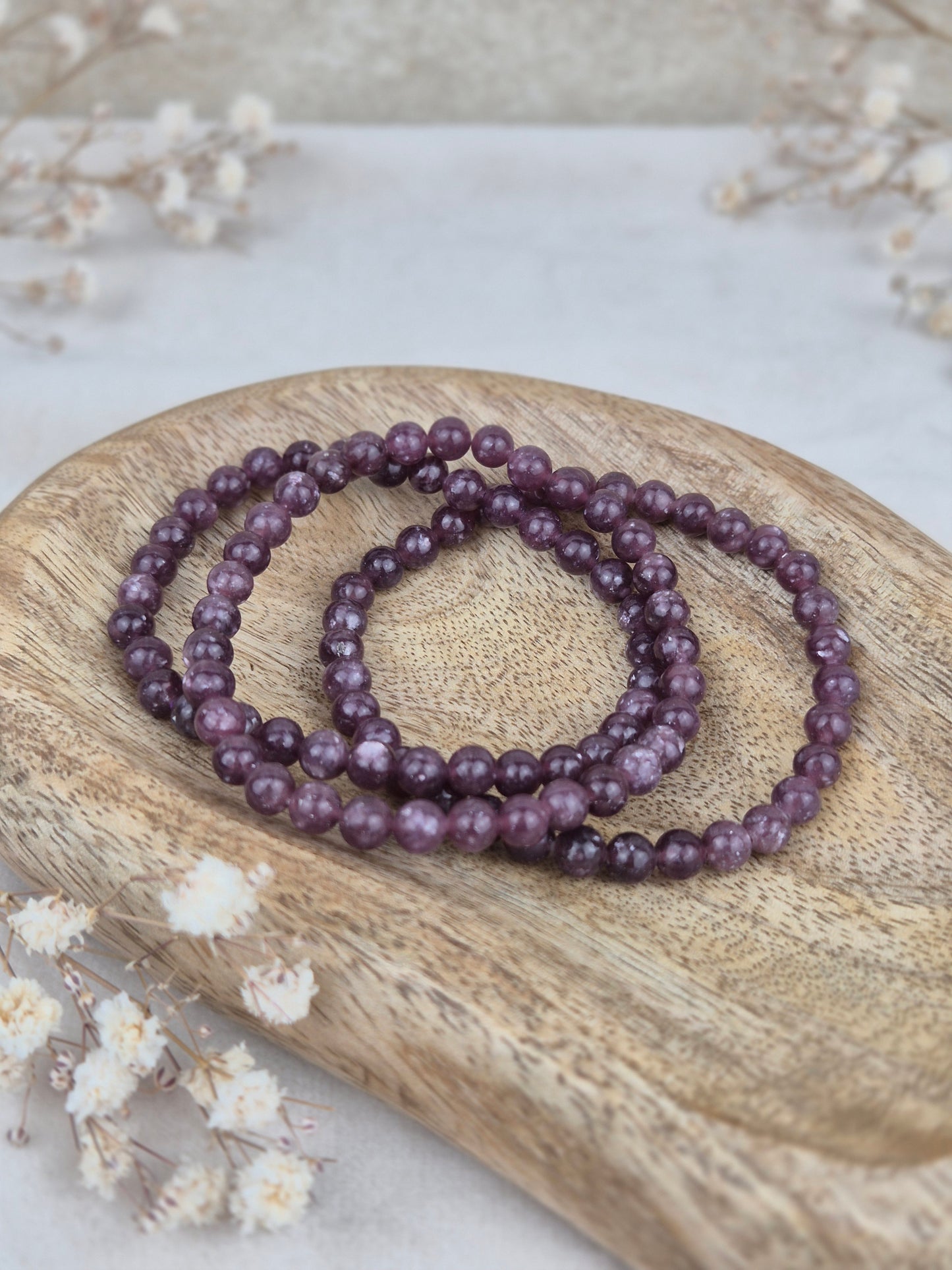 Lepidolith Armband