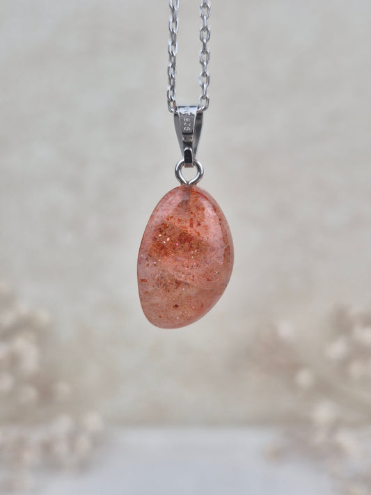 Sonnenstein Anhänger (2), 925 Silber